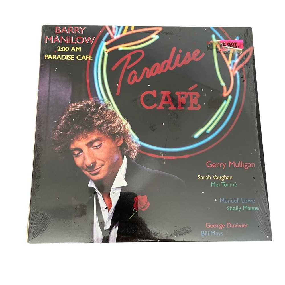 Barry Manilow 2:00 AM Paradise Cafe Vinyl Record LP‎ Arista ALB-8554